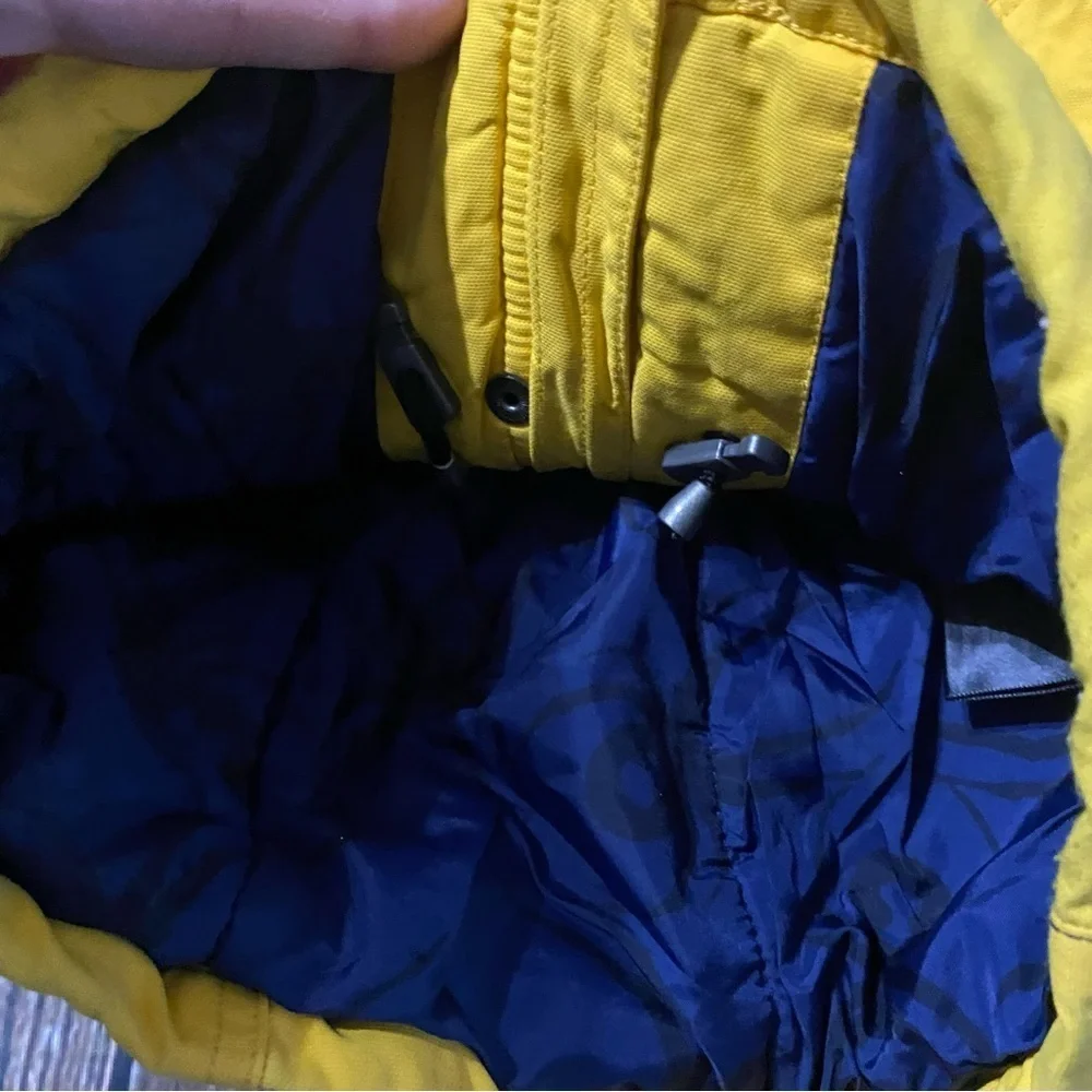 Spyder Tommy Moe Ski Suit Snow Vintage Two Piece Yellow Black Coverall